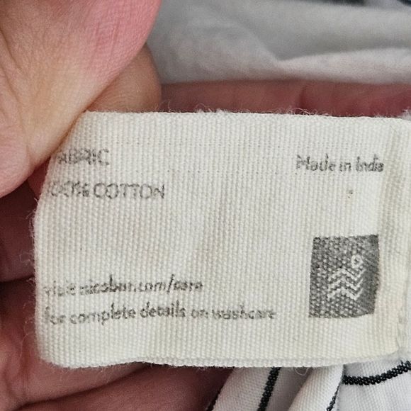 Nicobar White Black Floral Midi Sleeveless V-neck Full Skirt Dress Size … - Picture 9 of 11